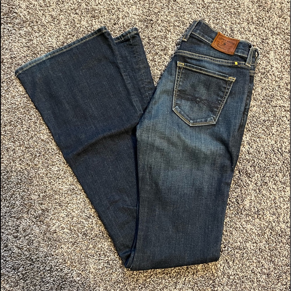 Lucky Brand denim flare jeans size 0/25